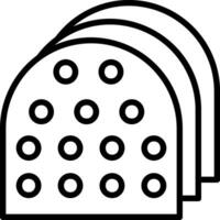 Bread Vector Icon Design