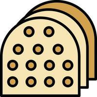 Bread Vector Icon Design