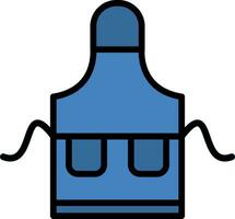 Apron Vector Icon Design