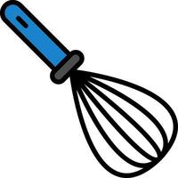 Whisk Vector Icon Design