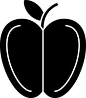 diseño de icono de vector de manzana