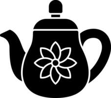 Teapot Vector Icon Design