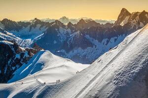 The Alps over Chamonix photo