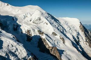Mont Blanc, Mont Blanc Massif, Chamonix, Alps, France photo