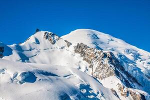 Mont Blanc, Mont Blanc Massif, Chamonix, Alps, France photo