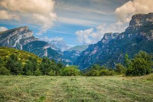 Canyon de Anisclo in Parque Nacional Ordesa y Monte Perdido, Spain photo