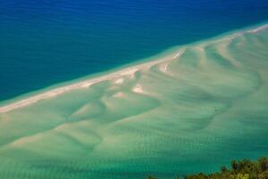 Beautiful landscape view of the National Park Arrabida in Setubal,Portugal. photo