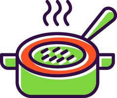 Bowl Vector Icon Design