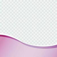 Vector purple wavy background template
