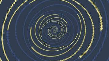 Abstract spiral vortex style minimalist background. vector