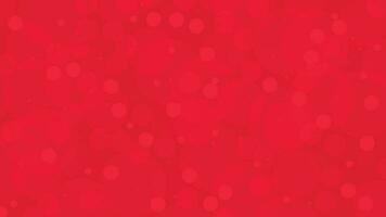 Abstract bubble Christmas Red color background. vector