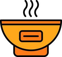 Bowl Vector Icon Design