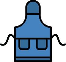 Apron Vector Icon Design