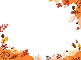 Seasonal Autumn Fall Illustration vector