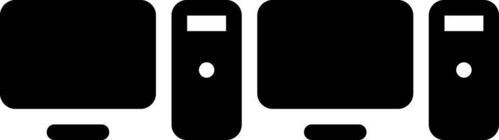 solid icon for desktop vector