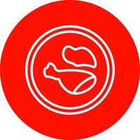 Chicken Vector Icon Design