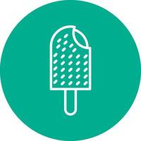 diseño de icono de vector de helado