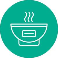 Bowl Vector Icon Design