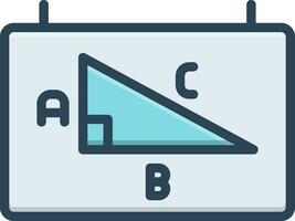 color icon for theorem vector