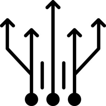 solid icon for parallel vector