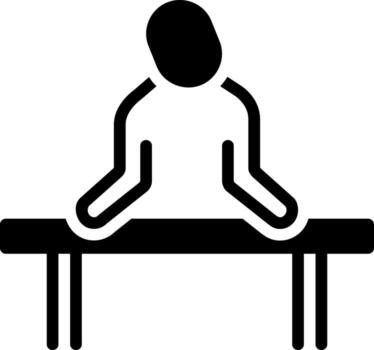 solid icon for perhaps vector