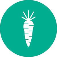 Carrot Vector Icon Design