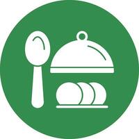 Dinner Vector Icon Design