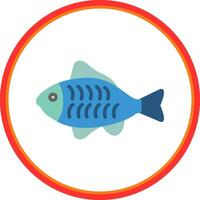 diseño de icono de vector de pescado