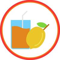 Lemon Juice Vector Icon Design