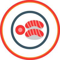 diseño de icono de vector de sushi