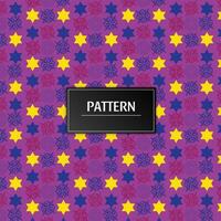 Modern geometric flower pattern vector