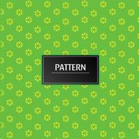 Modern geometric flower pattern vector