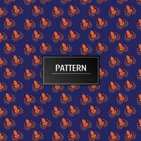 Modern geometric flower pattern vector