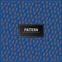 Modern geometric flower pattern vector