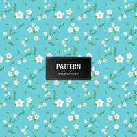 Modern geometric flower pattern vector