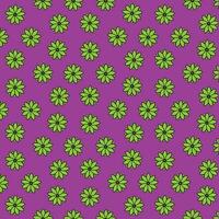 Modern geometric flower pattern vector