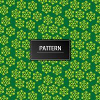 Modern geometric flower pattern vector