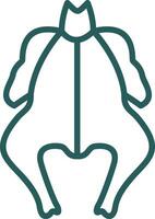 Chicken Vector Icon Design