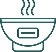 Bowl Vector Icon Design