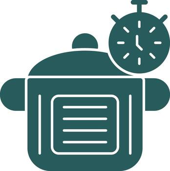 Timer Vector Icon Design