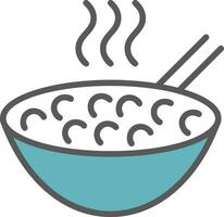 Bowl Vector Icon Design