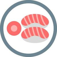 diseño de icono de vector de sushi