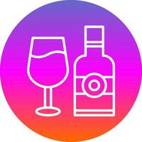 diseño de icono de vector de vino