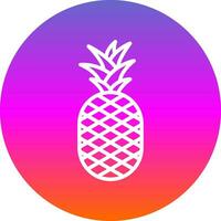 Pineapple Vector Icon Design