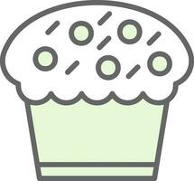 Pie Vector Icon Design