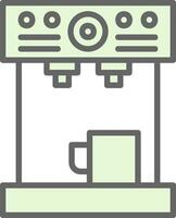 Coffee Machine Vector Icon Design