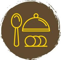 Dinner Vector Icon Design