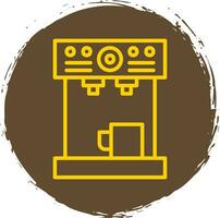 Coffee Machine Vector Icon Design