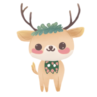 Cute Christmas reindeer png