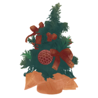 arbol de navidad con cinta png